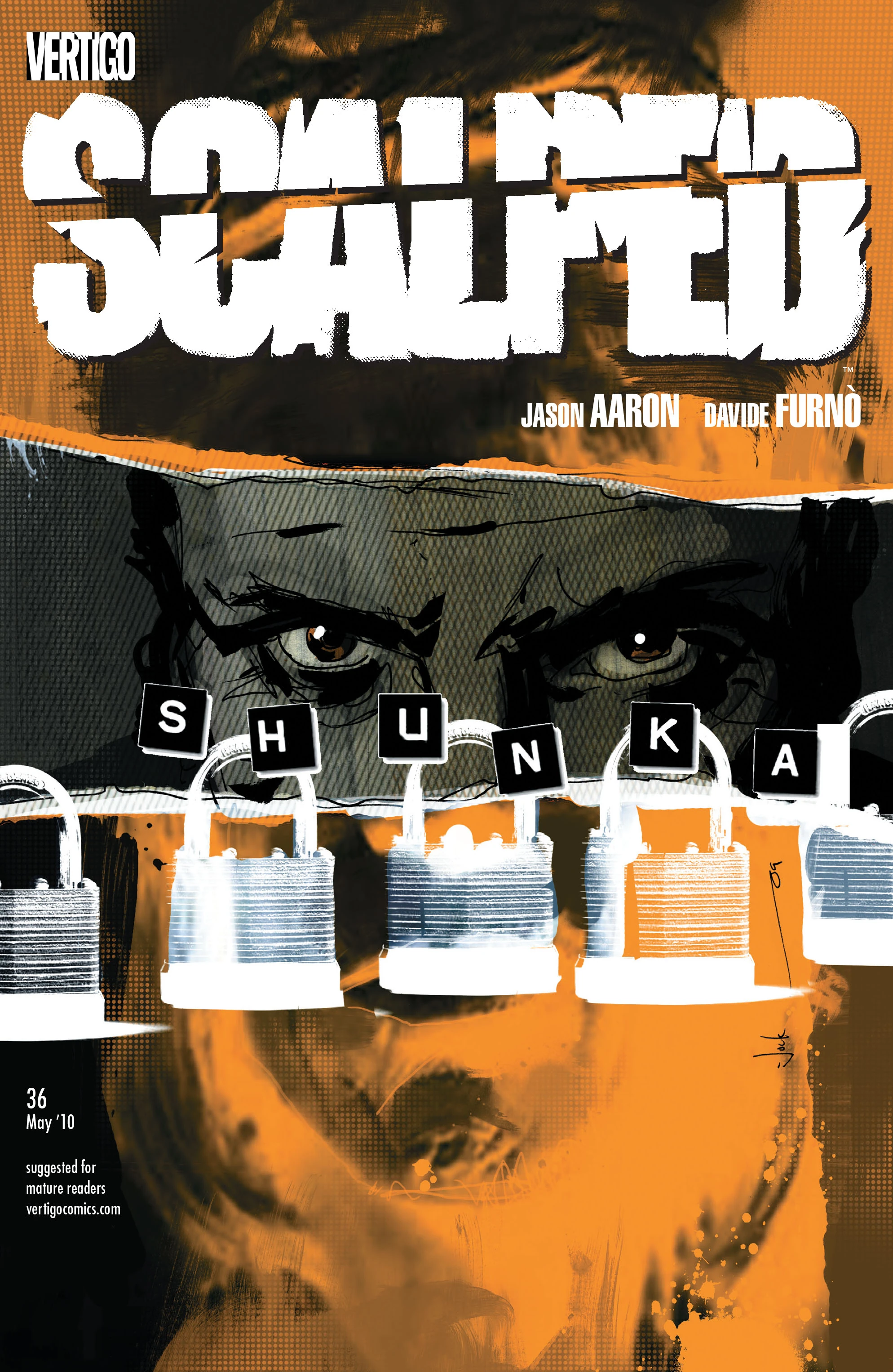 Scalped #36 (DC, 2010 — Cover A) cover